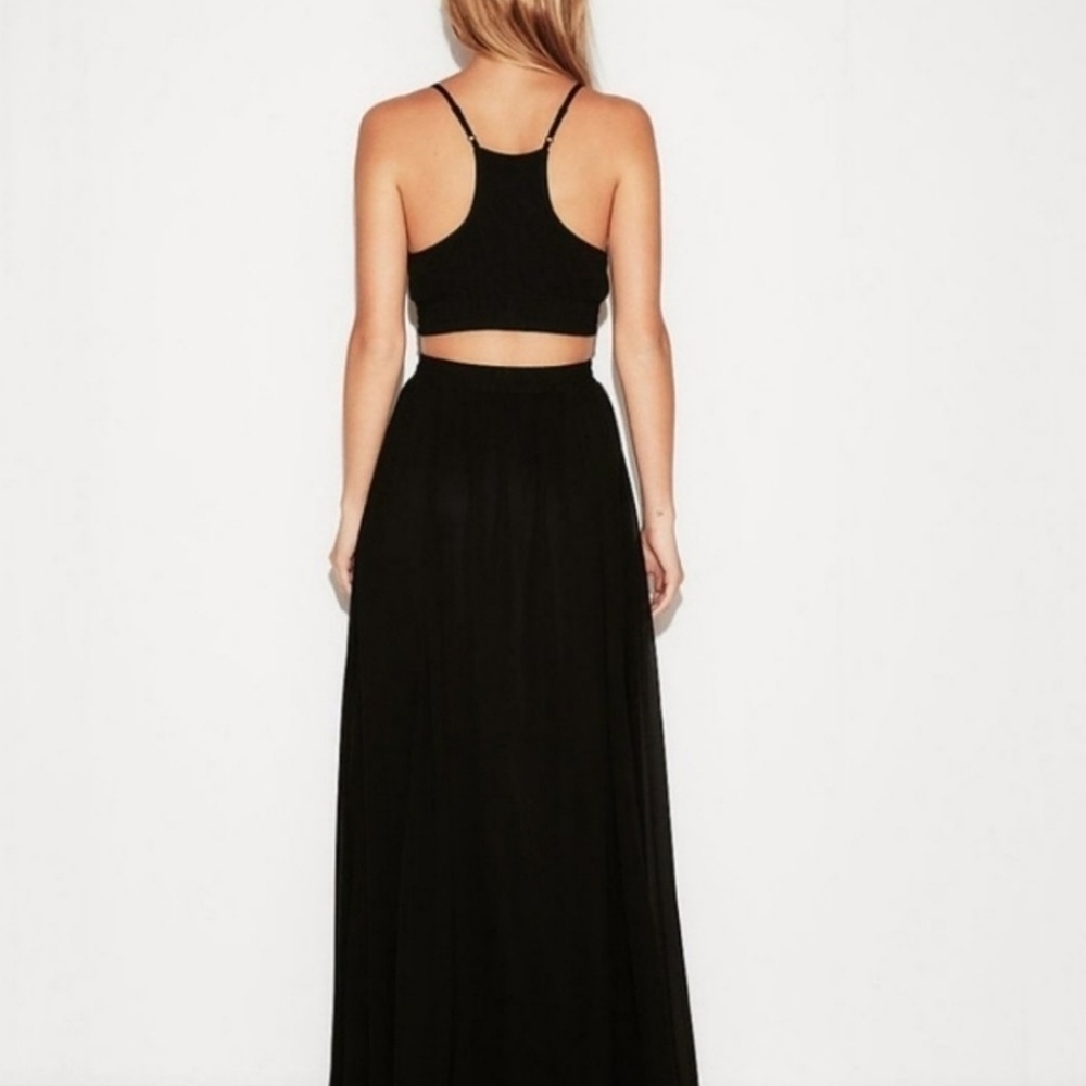 EXPRESS MAXI DRESS WITH CUTOUTS - Picture 2 of 12